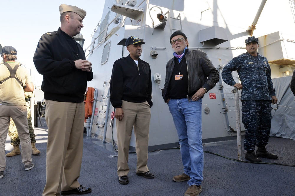 Filming &quot;The Last Ship&quot; at Naval Base San Diego