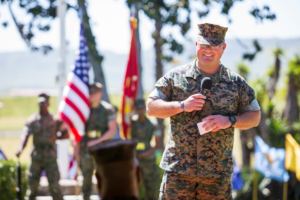 Gunnery Sgt. Pena Retirement Ceremony