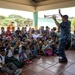 Musician 2nd Class Carl Schulte Performs for Colombian School Children in Support of Continuing Promise 2017’s (CP-17) Visit to Mayapo, Colombia