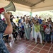 Musician 3rd Class Ryan Miller Sings During a Performance for Colombian School Children in Support of Continuing Promise 2017’s (CP-17) Visit to Mayapo, Colombia
