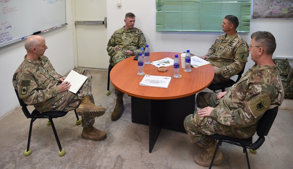 U.S. Army Africa commander visits Camp Lemonnier, Djibouti