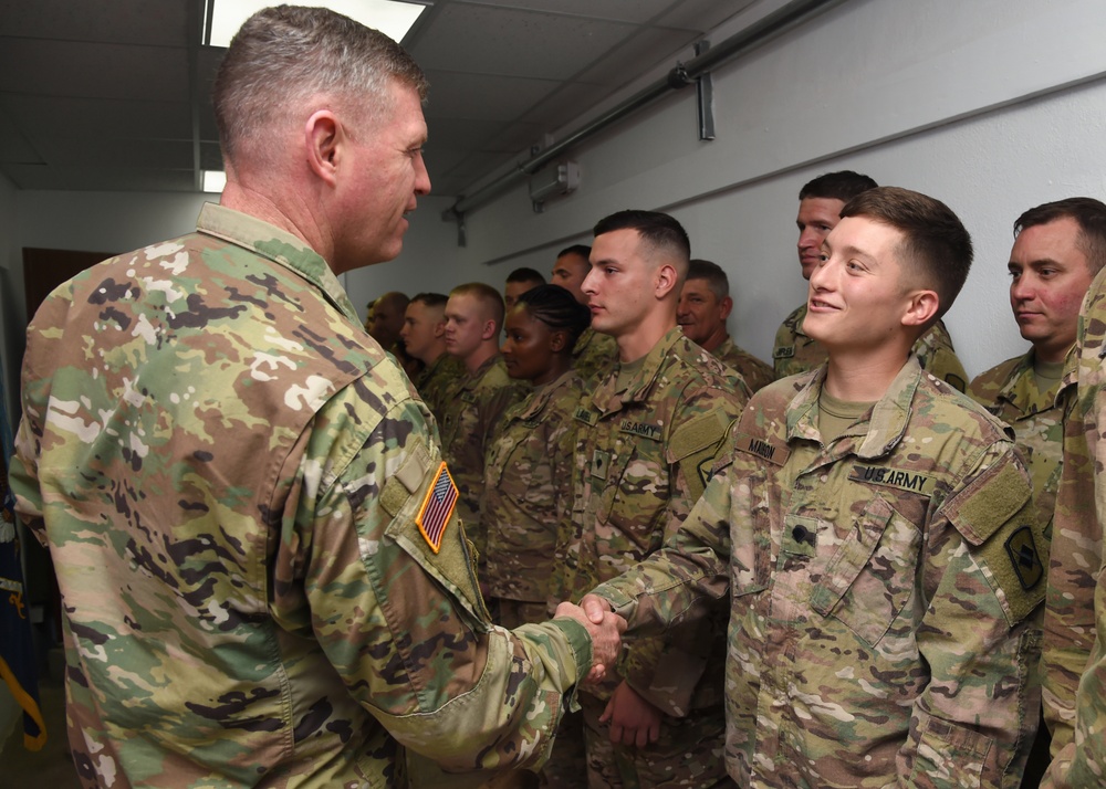 U.S. Army Africa commander visits Camp Lemonnier, Djibouti