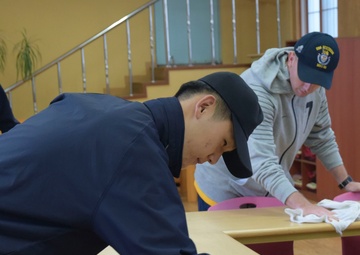 USS Stethem Visits Jeju