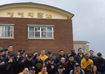 USS Stethem Visits Jeju