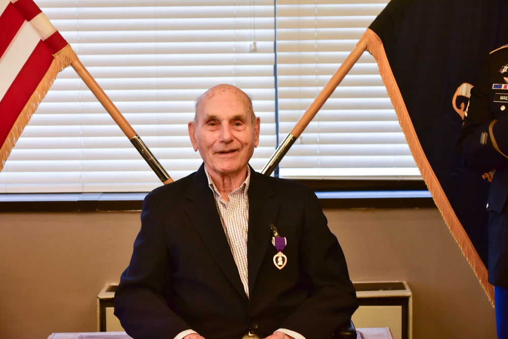 1-505 WWII Veteran Receives Purple Heart