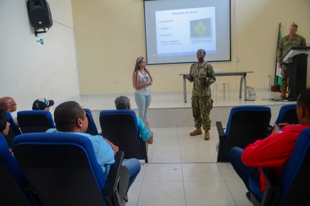 CP-17 Preventative Medicine Team Conducts Mosquito Outbreak lecture Series to Colombian Environmental Health Professionals
