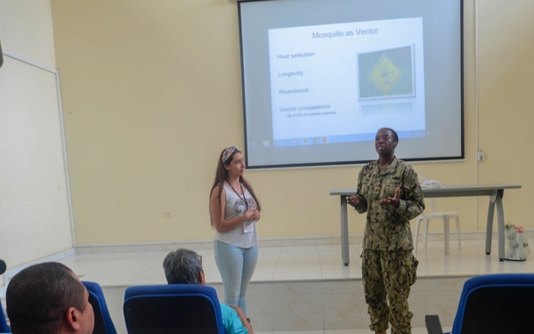 CP-17 Preventative Medicine Team Conducts Mosquito Outbreak lecture Series to Colombian Environmental Health Professionals