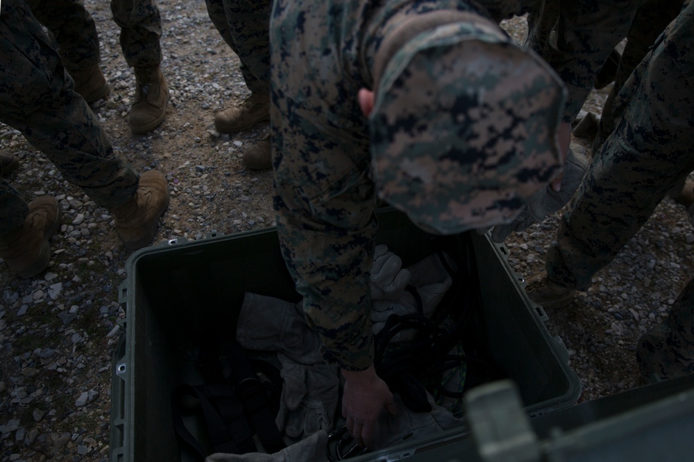 Master the Ropes: U.S. Marines hone fast roping skills