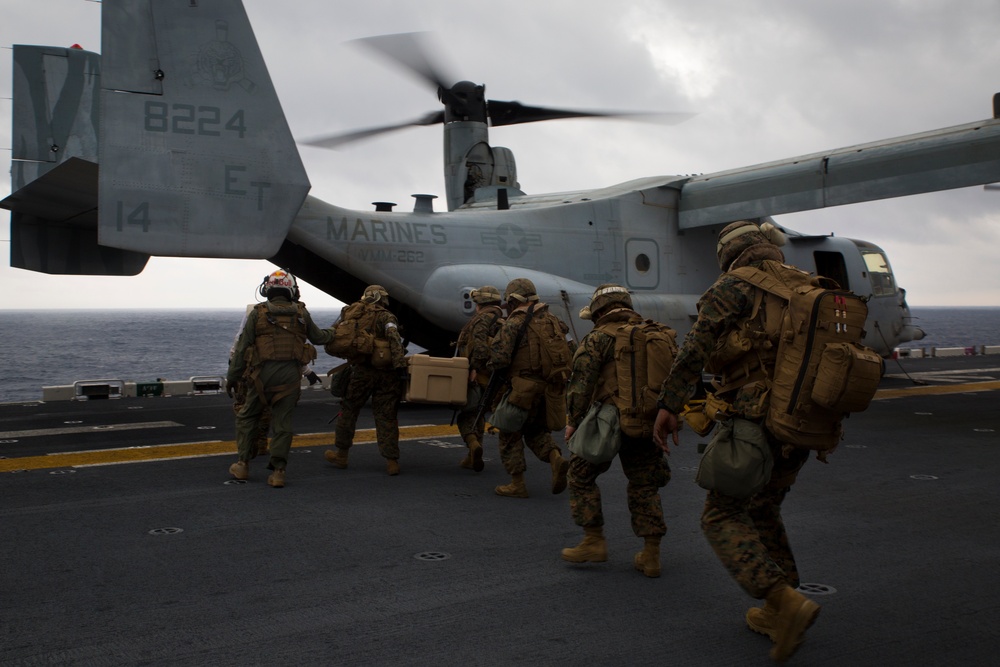 31st MEU conducts embassy evacuation training