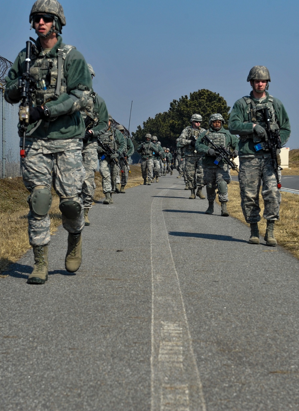 8th Security Forces train to defend the base