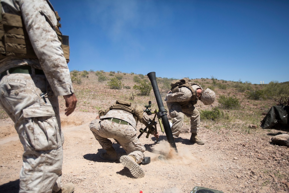 Mortars Training at TalonEx 2-17