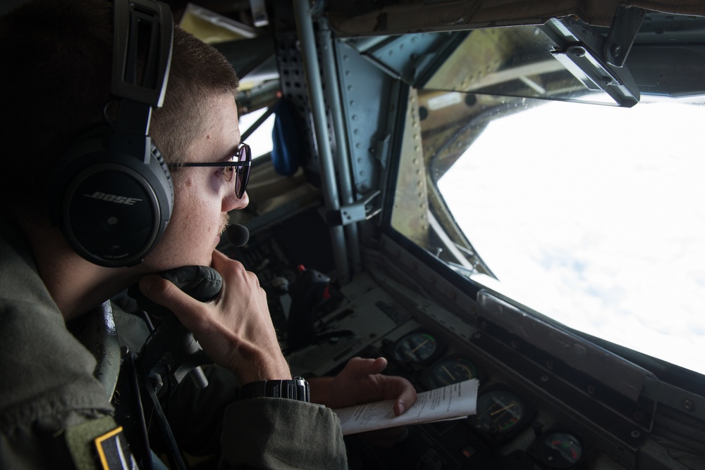 KC-135 Stratotanker supports Continuous Bomber Presence