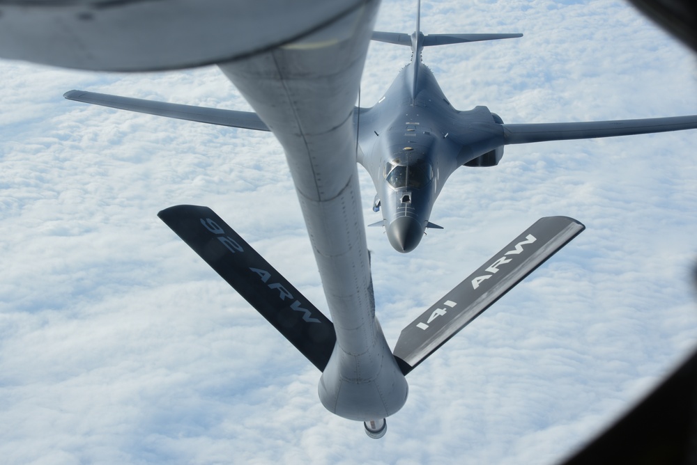 KC-135 Stratotanker supports Continuous Bomber Presence