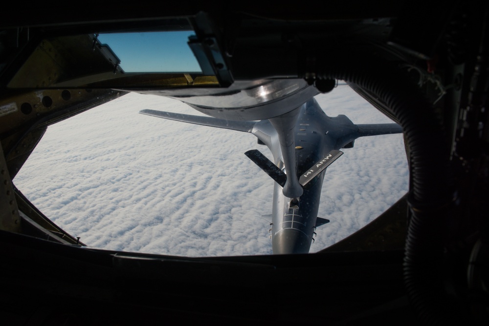 KC-135 Stratotanker supports Continuous Bomber Presence