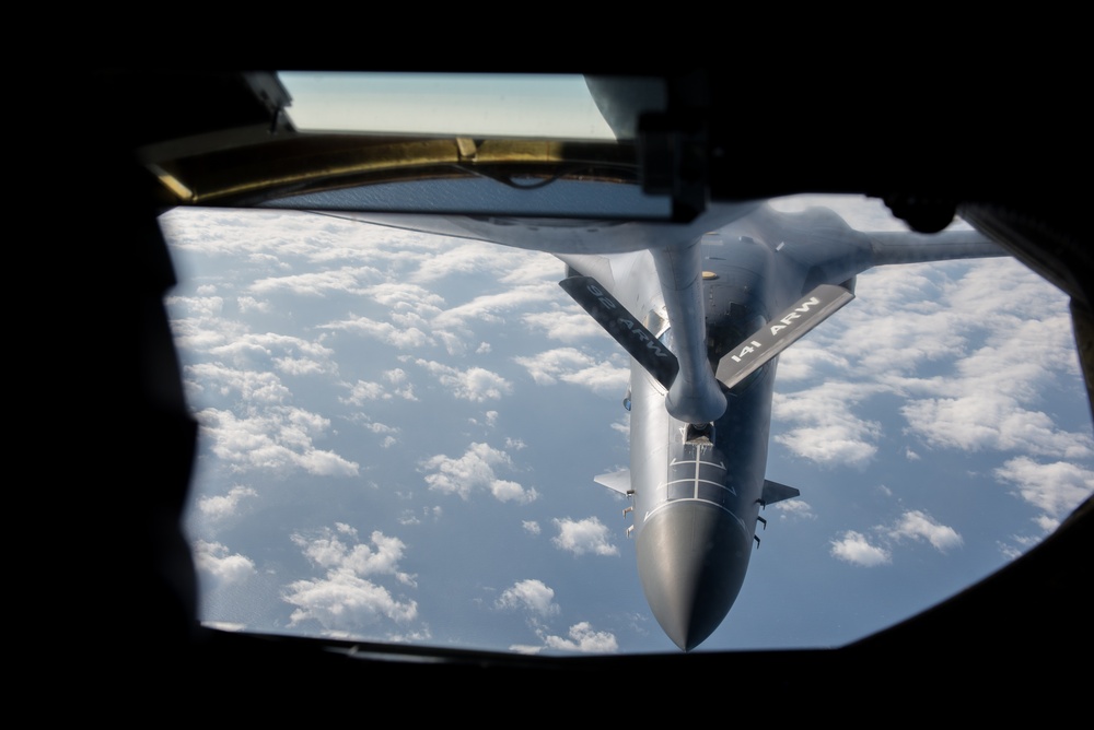 KC-135 Stratotanker supports Continuous Bomber Presence