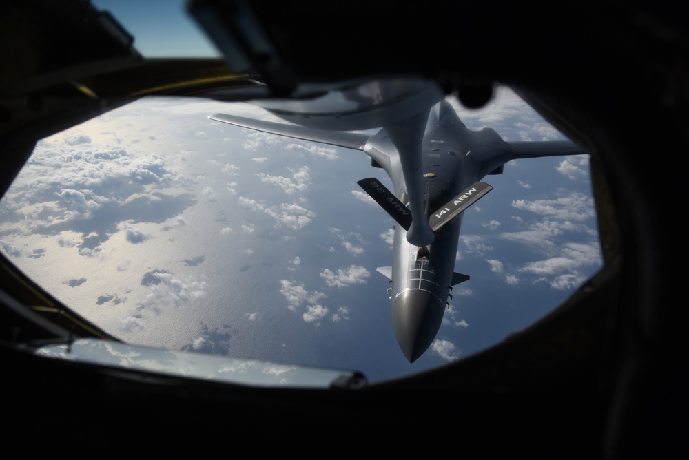 KC-135 Stratotanker supports Continuous Bomber Presence