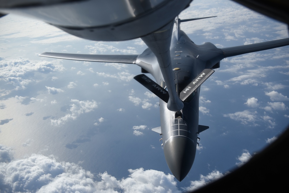 KC-135 Stratotanker supports Continuous Bomber Presence