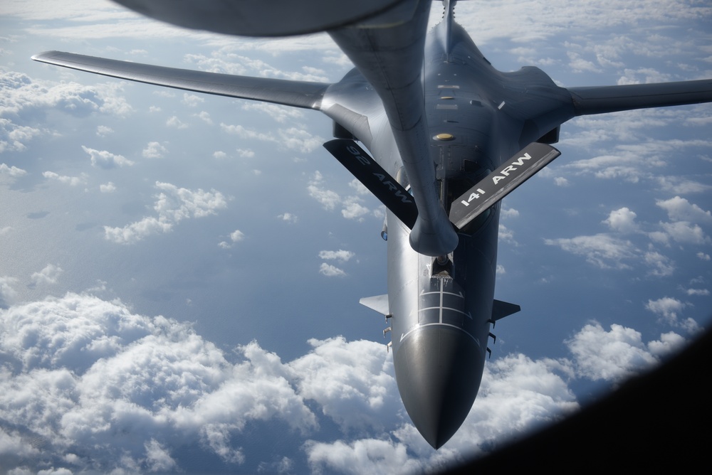 KC-135 Stratotanker supports Continuous Bomber Presence