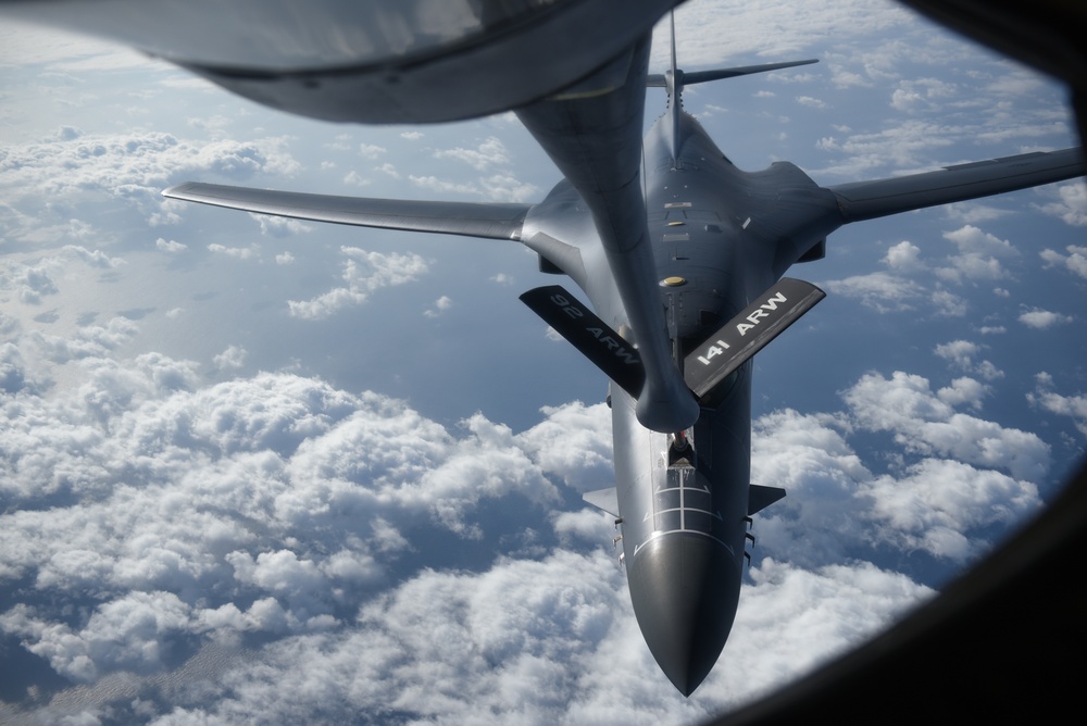 KC-135 Stratotanker supports Continuous Bomber Presence