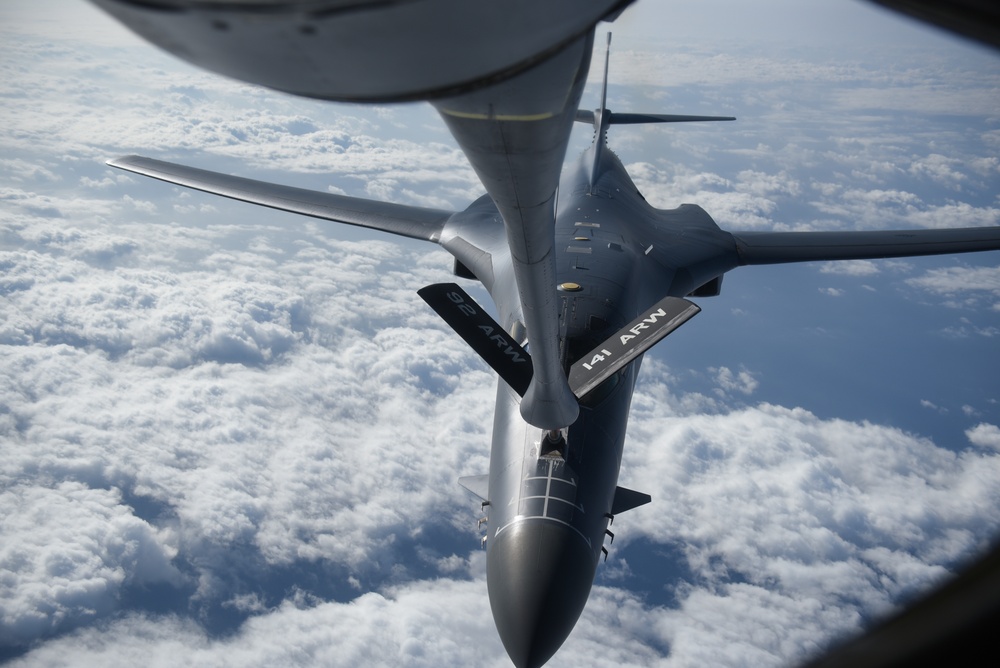 KC-135 Stratotanker supports Continuous Bomber Presence