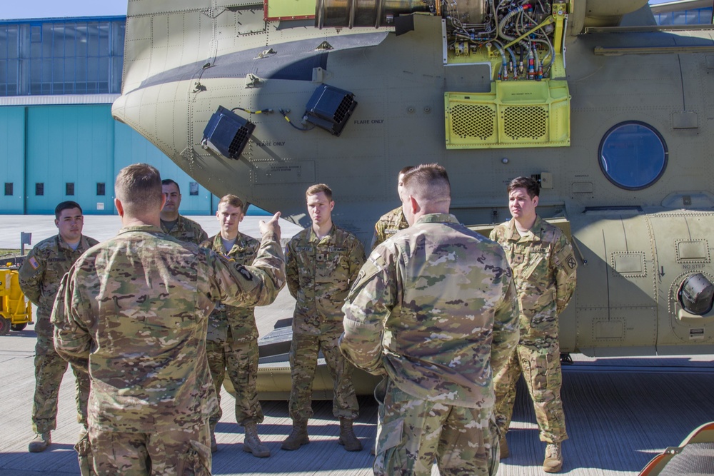 10th CAB welcomes generals for tour of Illesheim Army Airfield