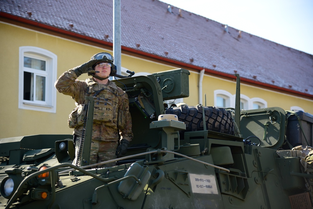 Battle Group Poland Departure Ceremony