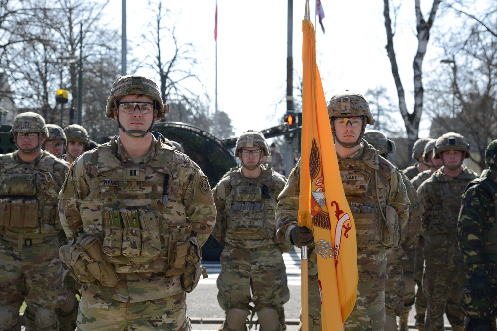 Battle Group Poland Departure Ceremony