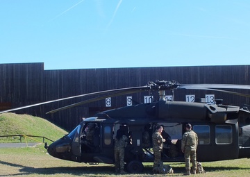 “Why take the bus when you can fly to the range?”