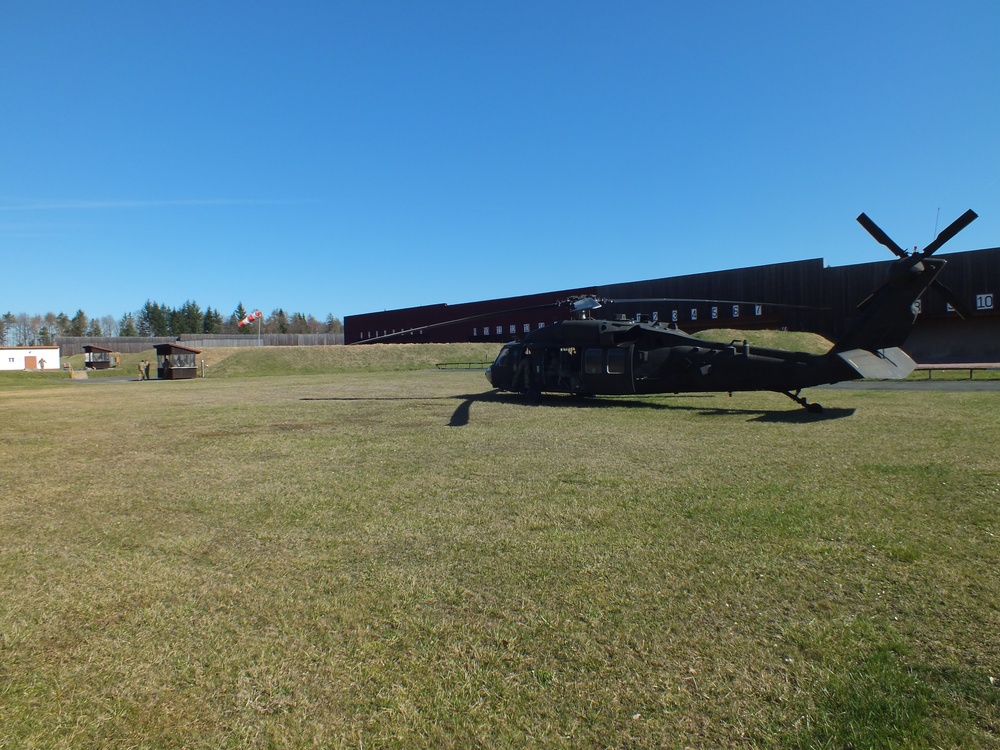 “Why take the bus when you can fly to the range?”