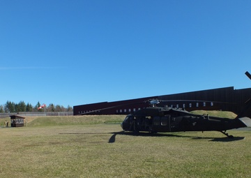 “Why take the bus when you can fly to the range?”