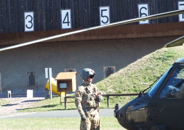 “Why take the bus when you can fly to the range?”