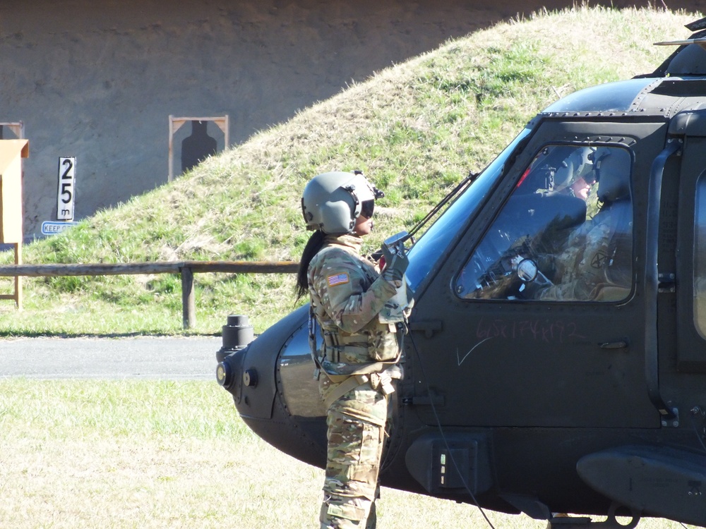 “Why take the bus when you can fly to the range?”
