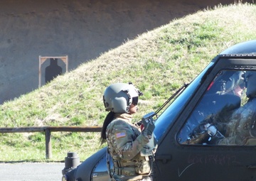 “Why take the bus when you can fly to the range?”