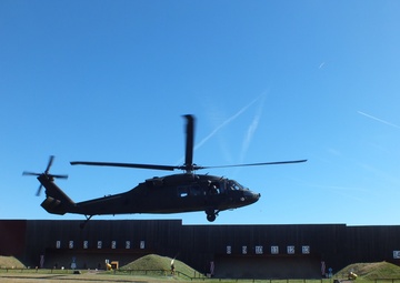 “Why take the bus when you can fly to the range?”