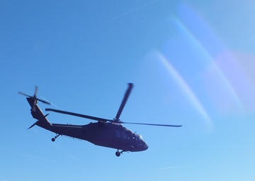 “Why take the bus when you can fly to the range?”