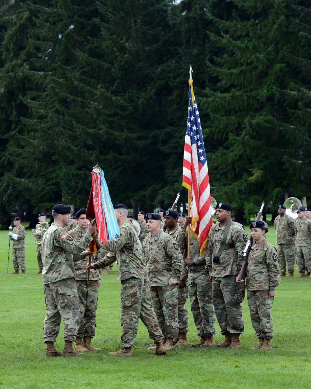296th Brigade Support Battalion Change of Command Ceremony