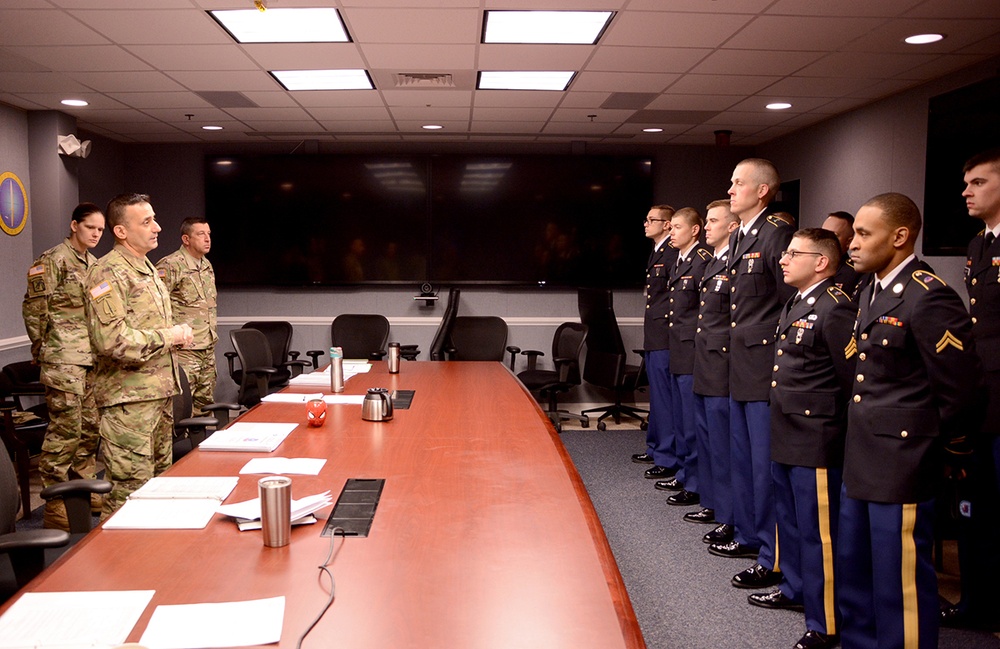 Fort Meade Soldiers endure freezing temperatures to compete for NCO, Soldier of the Year