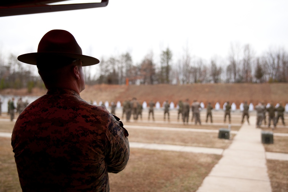 Weapons Training Battalion pistol range