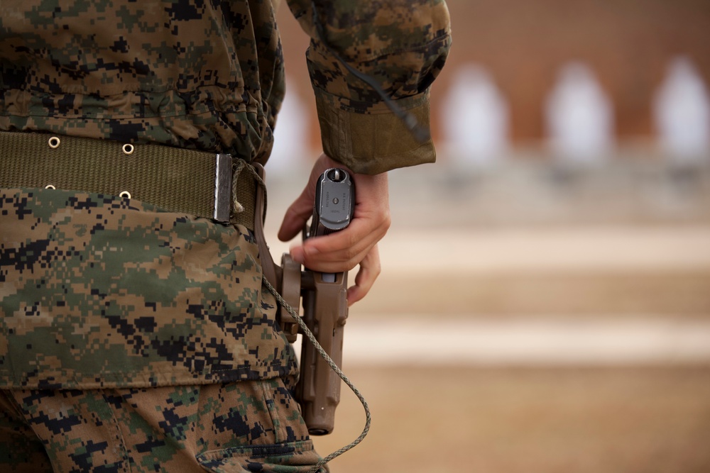 Weapons Training Battalion pistol range