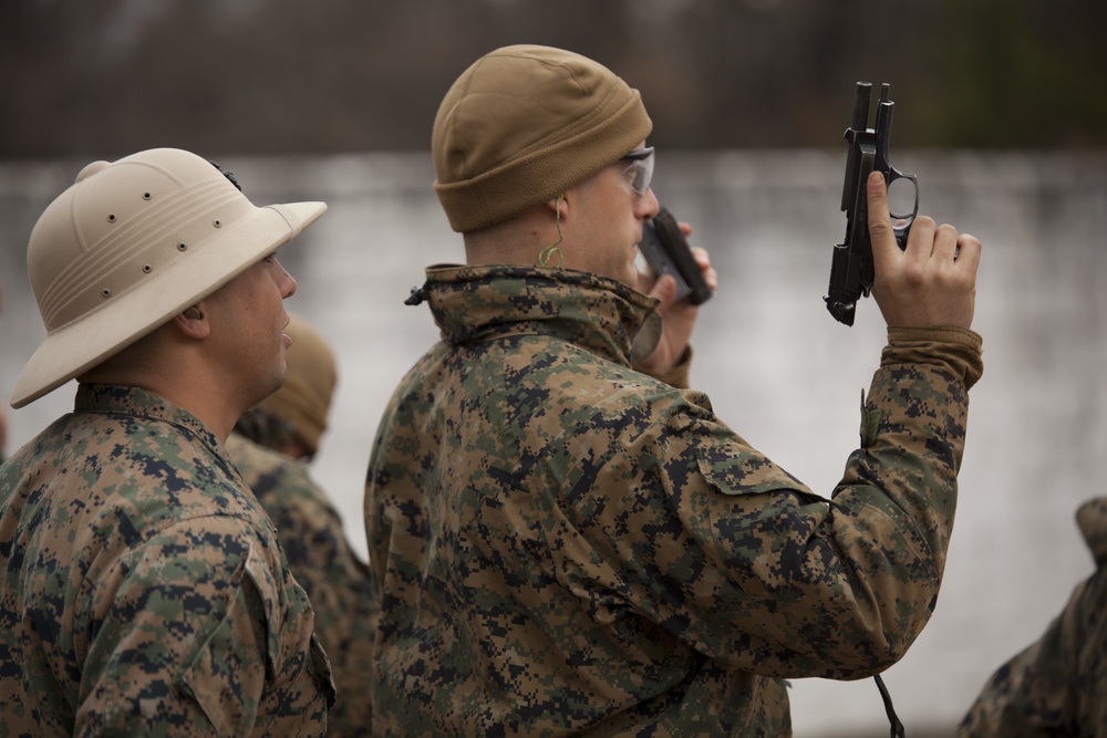 Weapons Training Battalion pistol range