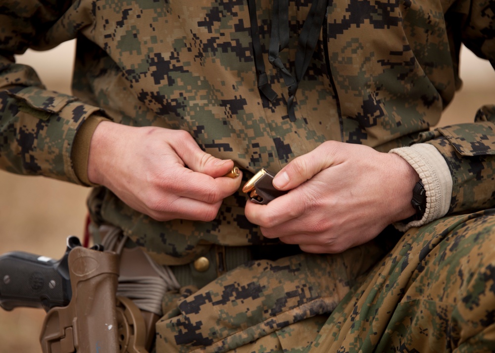 Weapons Training Battalion pistol range