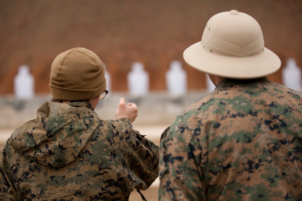 Weapons Training Battalion pistol range