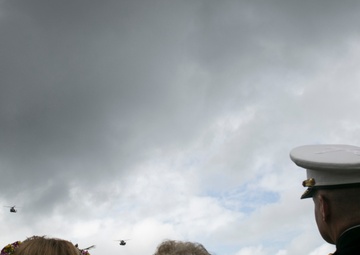 Reunited with the sky: MAG-24 honors fallen aviator