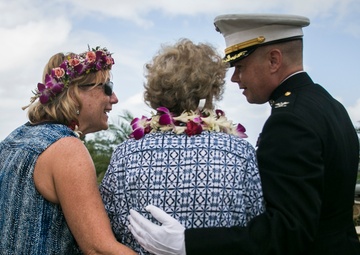 Reunited with the sky: MAG-24 honors fallen aviator