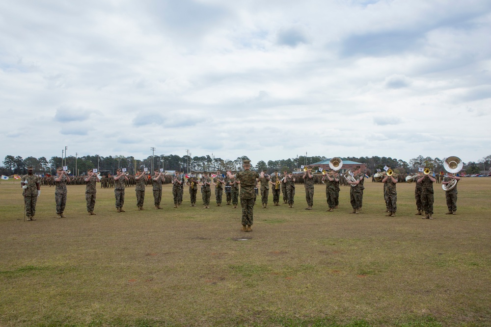 8th Marines Change of Command