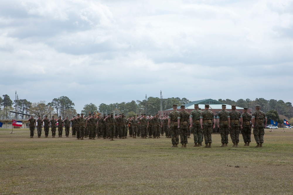 8th Marines Change of Command