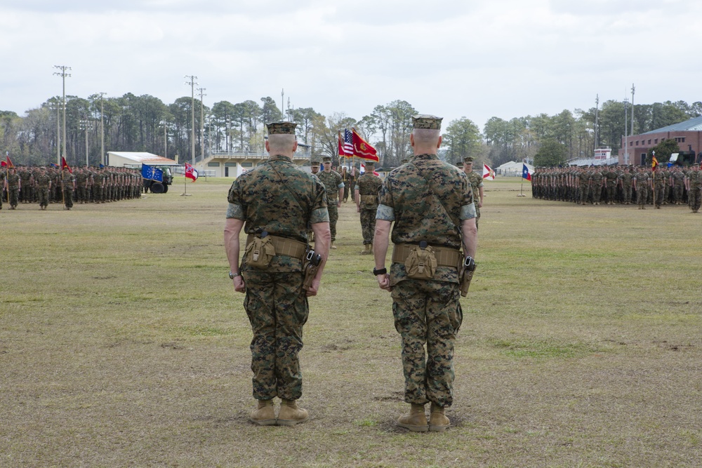 8th Marines Change of Command