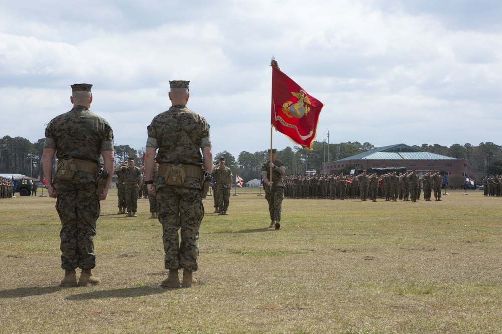 8th Marines Change of Command