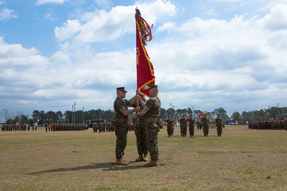 8th Marines Change of Command