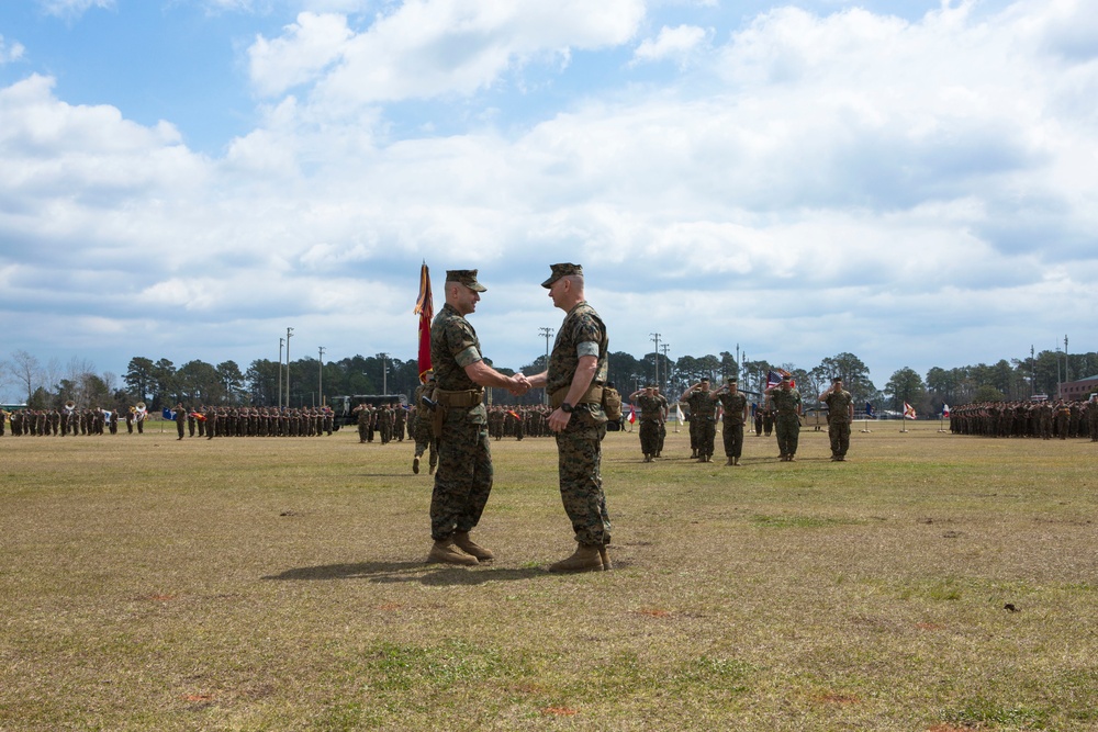 8th Marines Change of Command